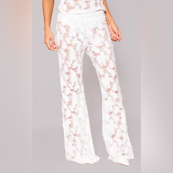 PRETTY LITTLE THING Distressed Top + Bottoms - Picture 4 of 5